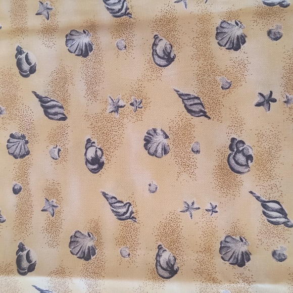 Longaberger Shell "Shoreline" Fabric - Picture 8 of 10